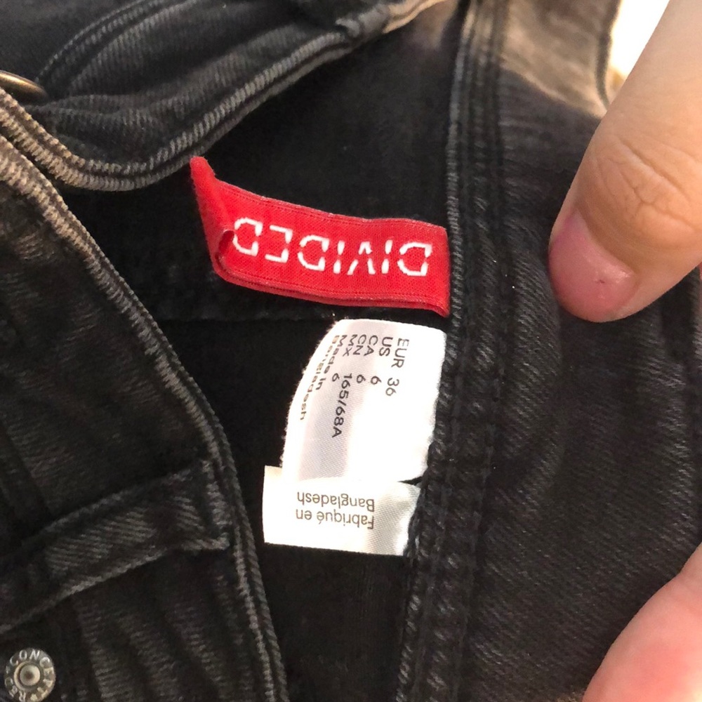 Black H&M JEANS